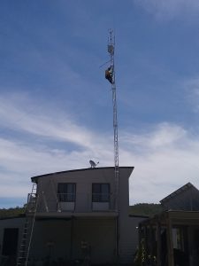 15m Lattice Tower at remote premises