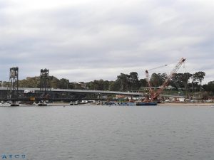 Floating Crane Nelligen NSW