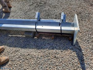 10m Freestanding Hinged Mast base