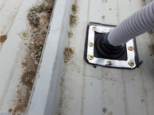 Waterproofing roof ingress