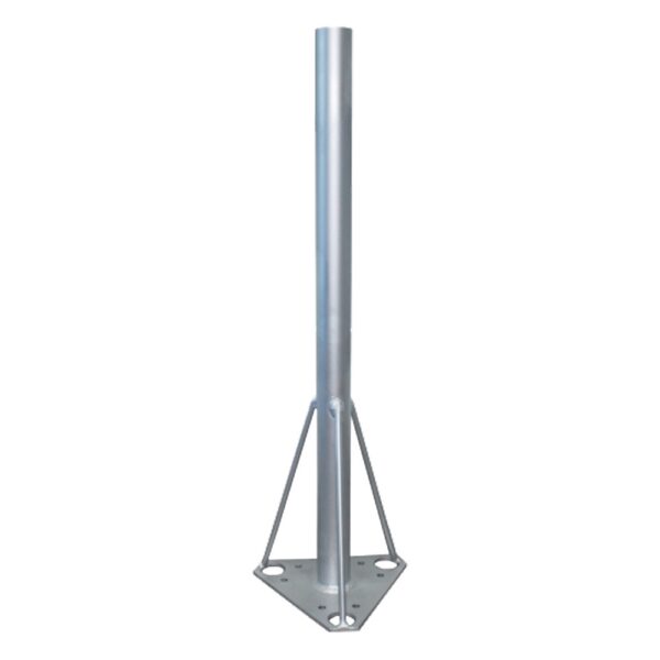 Aluminium Mast Head - Single 50o/d Mount 800mm long