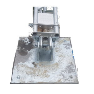 Engineered Base Plate for Lattice Mast