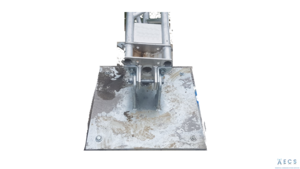 Engineered Base Plate for Lattice Mast