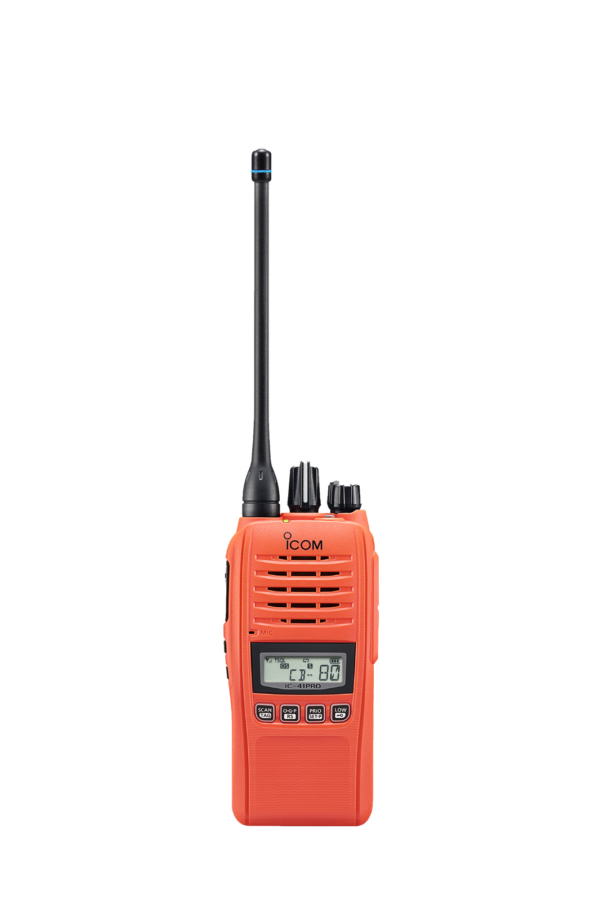 ICOM IC41PRO IP67 80CH UHF Hand Held Radio - Image 3