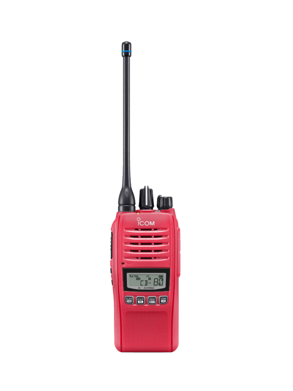 ICOM IC41PRO IP67 80CH UHF Hand Held Radio - Image 2