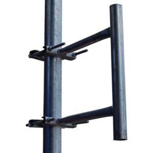 Galvanised Clamp Stand Off Mount - 50mm