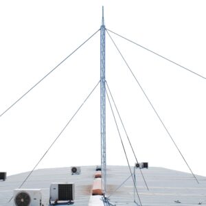 15 metre Aluminium Lattice Serviceable Guyed Tower