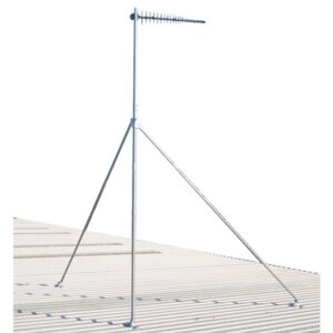 Galvanized Roof Mounted 5m Serviceable Mast