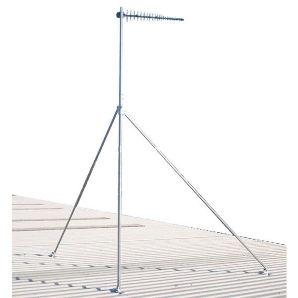 Galvanized Roof Mounted 5m Serviceable Mast
