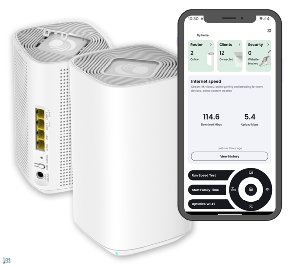 Cambium Networks RV22 Wi-Fi 6 Home Mesh Router