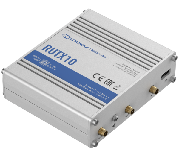 Teltonika RUTX10 Professional Gigabit Ethernet Router 